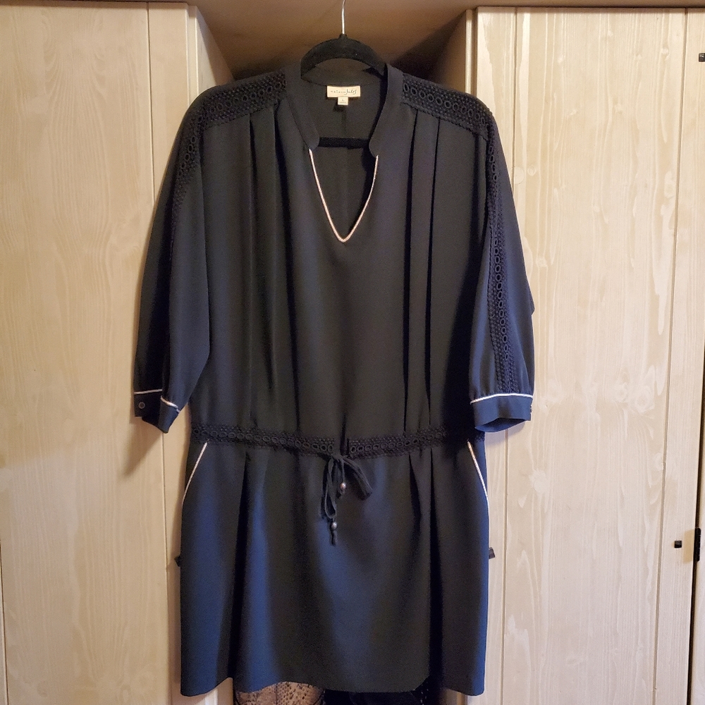 Maison Jules Black Short Cocktail Dress Large